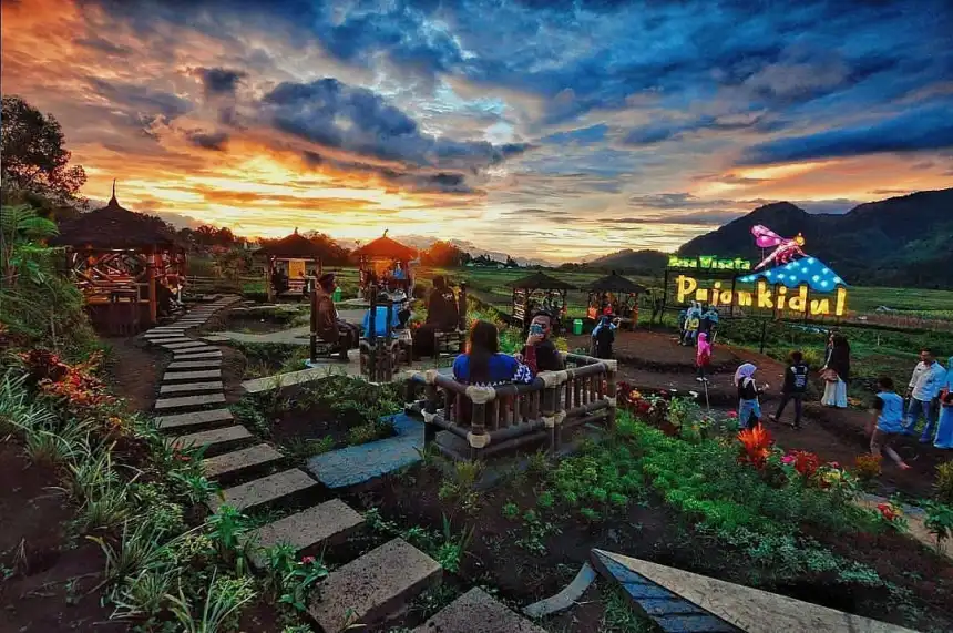 wisata cafe sawah pujon