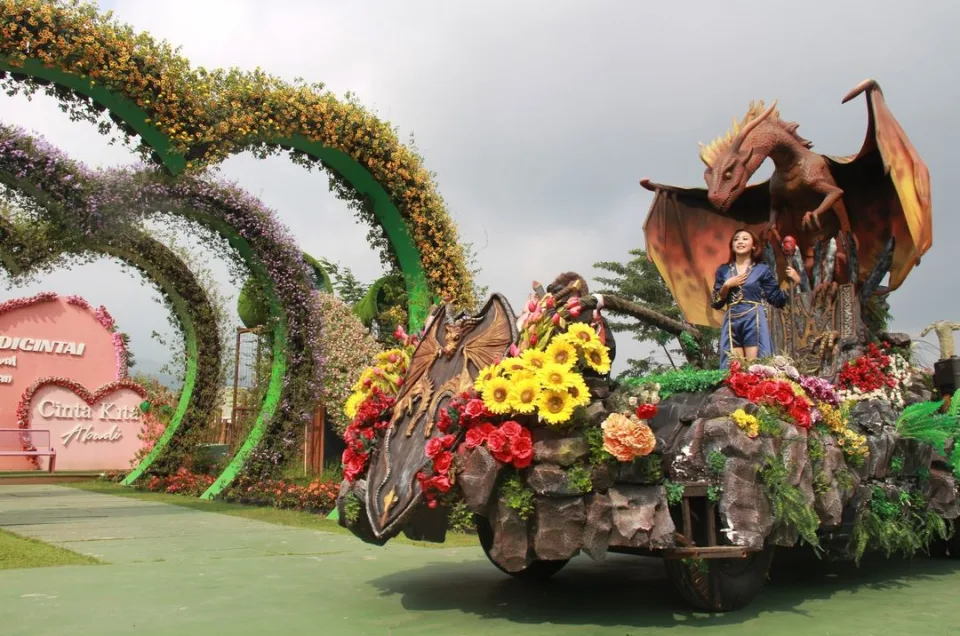 Batu Love Garden, Surga Bunga dan Wahana Edukasi Lengkap!